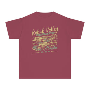 Kobuk Valley National Park Alaska Comfort Colors Youth Kids T-Shirt