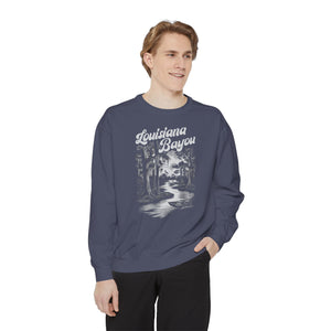 Louisiana Bayou Comfort Colors Unisex Sweatshirt