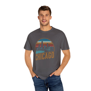Chicago Skyline Illinois Comfort Colors Unisex T-Shirt