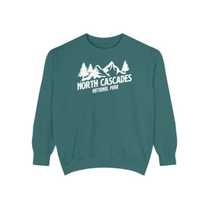 North Cascades National Park Washington Comfort Colors Unisex Sweatshirt