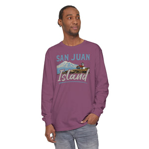 San Juan Island Washington Comfort Colors Unisex Long Sleeve T-Shirt