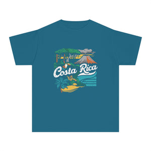 Costa Rica Comfort Colors Youth Kids T-Shirt