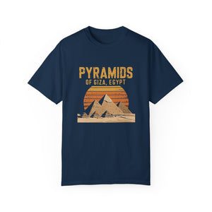Pyramids of Giza Egypt Comfort Colors Unisex T-Shirt
