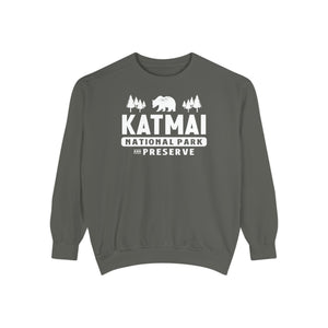 Katmai National Park Alaska Comfort Colors Unisex Sweatshirt