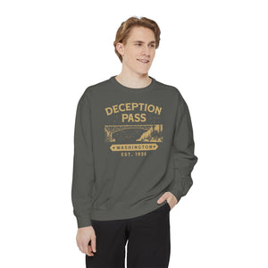 Deception Pass Washington Comfort Colors Unisex Sweatshirt