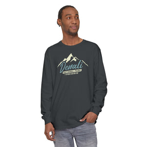 Denali National Park Alaska Comfort Colors Unisex Long Sleeve T-Shirt