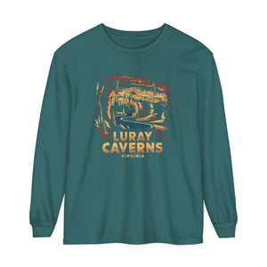 Luray Caverns Virginia Comfort Colors Unisex Long Sleeve T-Shirt