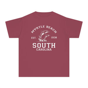 Myrtle Beach South Carolina Comfort Colors Youth Kids T-Shirt