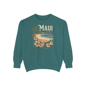 Maui Hawaii Comfort Colors Unisex Sweatshirt
