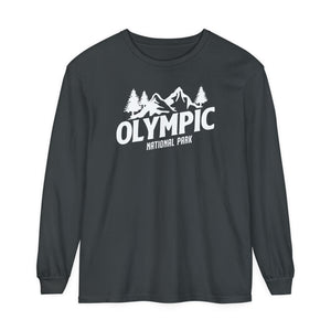 Olympic National Park Washington Comfort Colors Unisex Long Sleeve T-Shirt
