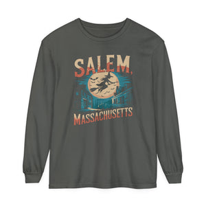 Salem Massachusetts Comfort Colors Unisex Long Sleeve T-Shirt