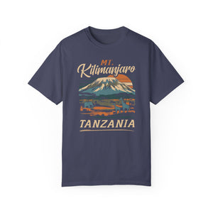 Mount Kilimanjaro Tanzania Comfort Colors Unisex T-Shirt