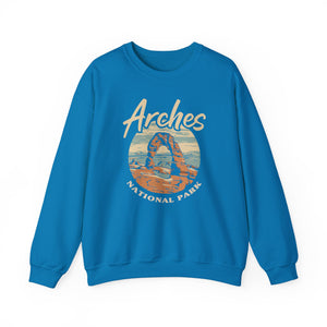 Arches National Park Moab Utah Gildan Unisex Crewneck Sweatshirt