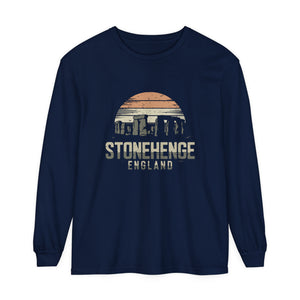 Stonehenge England Comfort Colors Unisex Long Sleeve T-Shirt