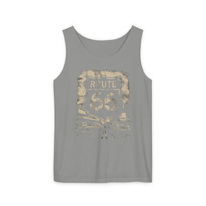 Route 66 USA Comfort Colors Tank Top
