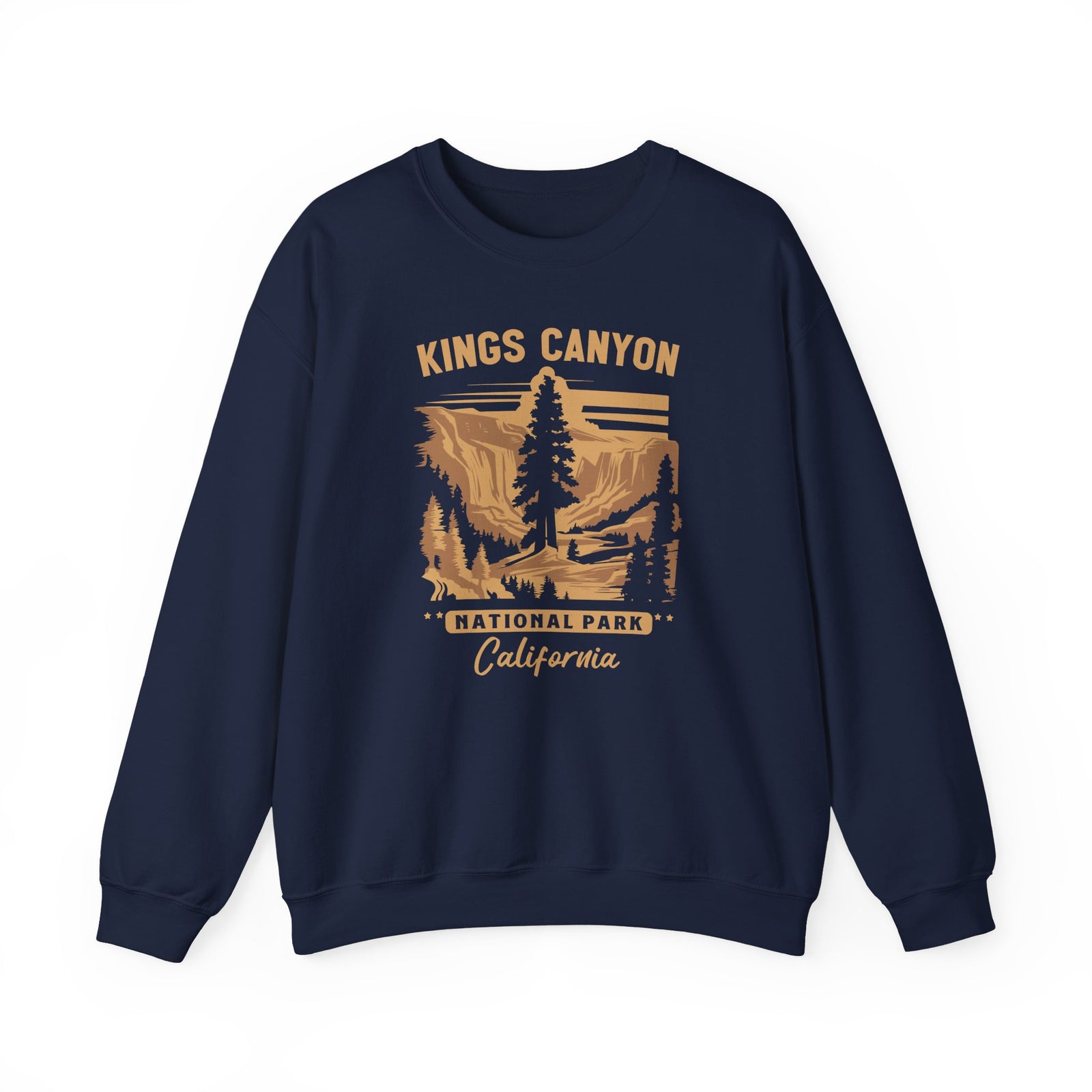 Kings Canyon National Park California Gildan Unisex Crewneck Sweatshirt