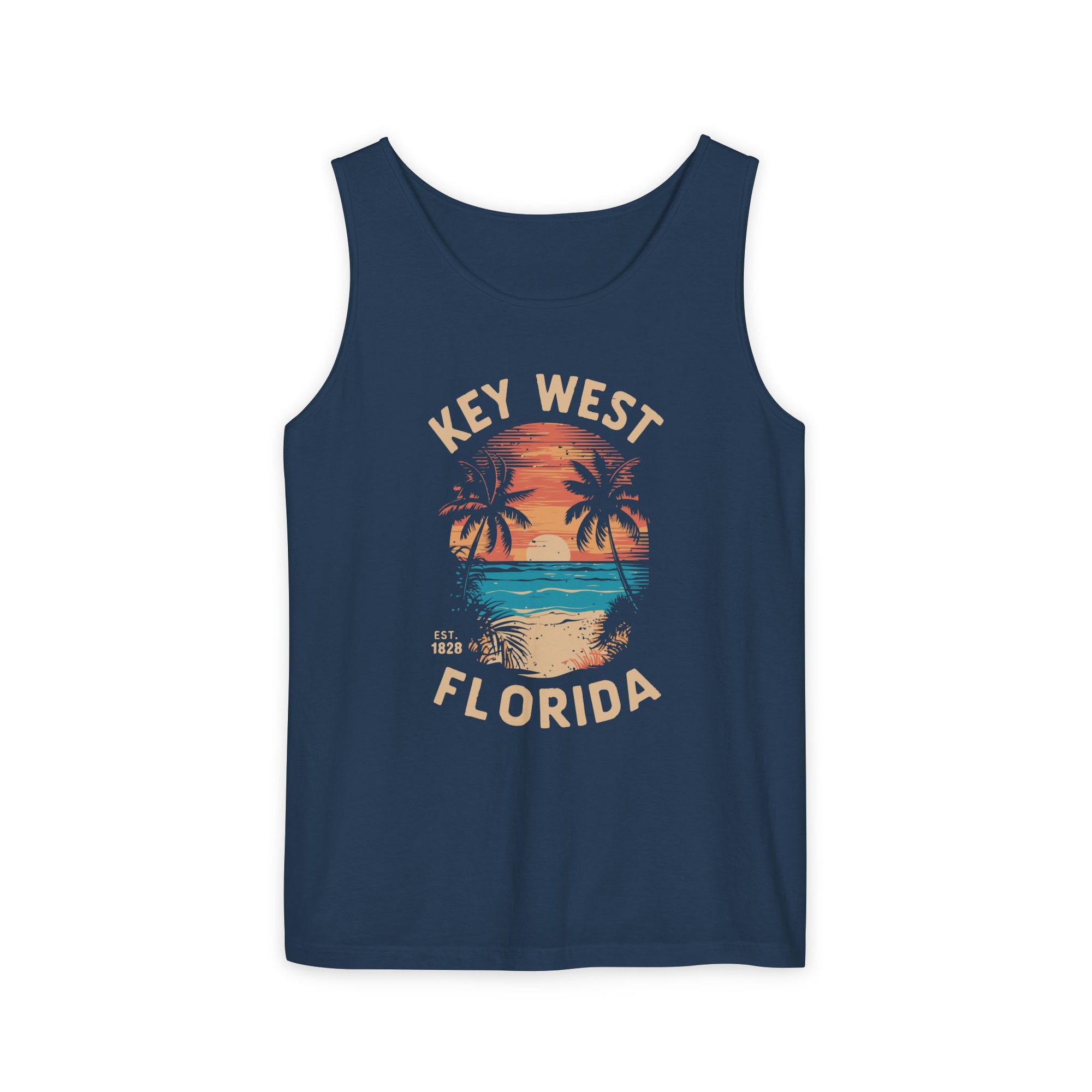 Key West Florida Comfort Colors Tank Top