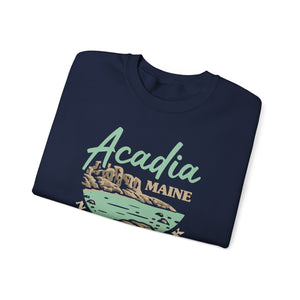 Acadia Maine Gildan Unisex Crewneck Sweatshirt