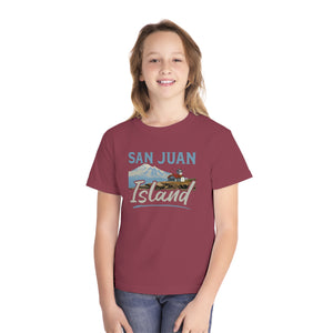 San Juan Island Washington Comfort Colors Youth Kids T-Shirt