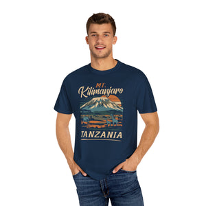 Mount Kilimanjaro Tanzania Comfort Colors Unisex T-Shirt
