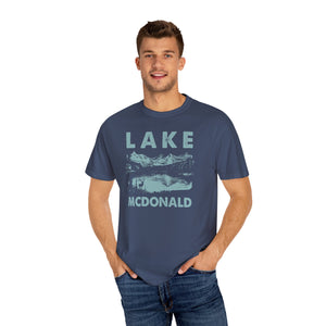 Lake McDonald Glacier National Park Montana Comfort Colors Unisex T-Shirt
