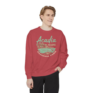 Acadia Maine Comfort Colors Unisex Sweatshirt