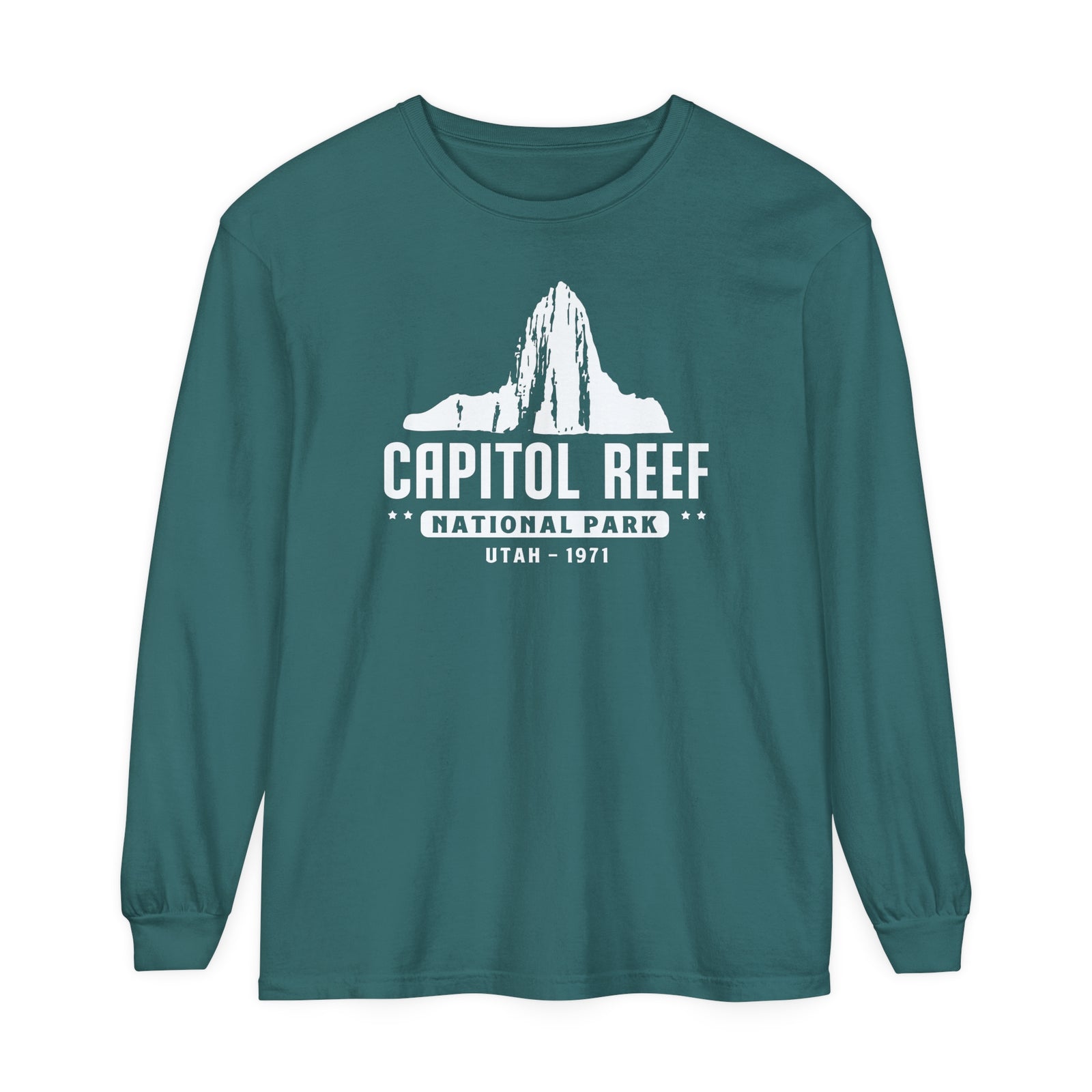 Capitol Reef National Park Utah Comfort Colors Unisex Long Sleeve T-Shirt