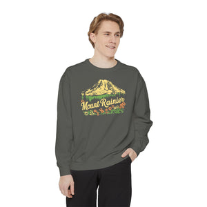 Mount Rainier Washington Comfort Colors Unisex Sweatshirt