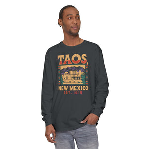 Taos New Mexico Comfort Colors Unisex Long Sleeve T-Shirt