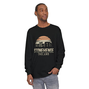 Stonehenge England Comfort Colors Unisex Long Sleeve T-Shirt