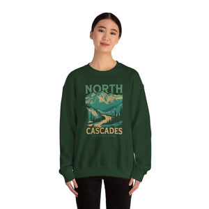 North Cascades National Park Washington Gildan Unisex Crewneck Sweatshirt