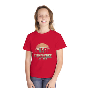 Stonehenge England Comfort Colors Youth Kids T-Shirt