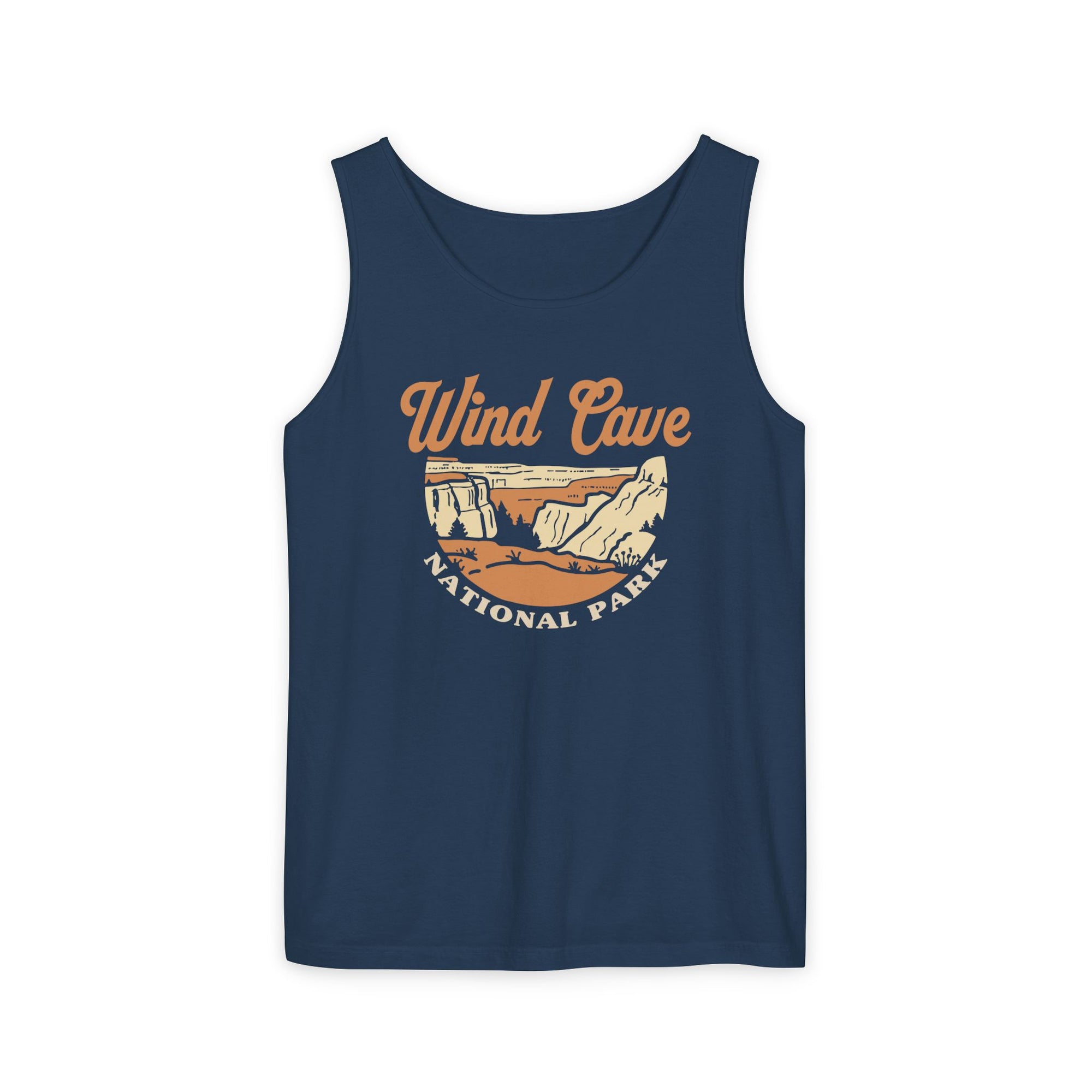 Wind Cave National Park South Dakota Comfort Colors Tank Top