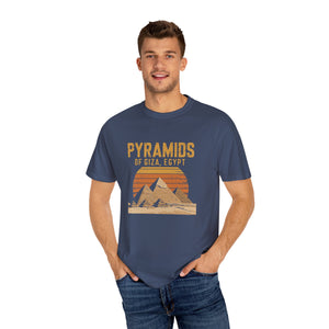 Pyramids of Giza Egypt Comfort Colors Unisex T-Shirt