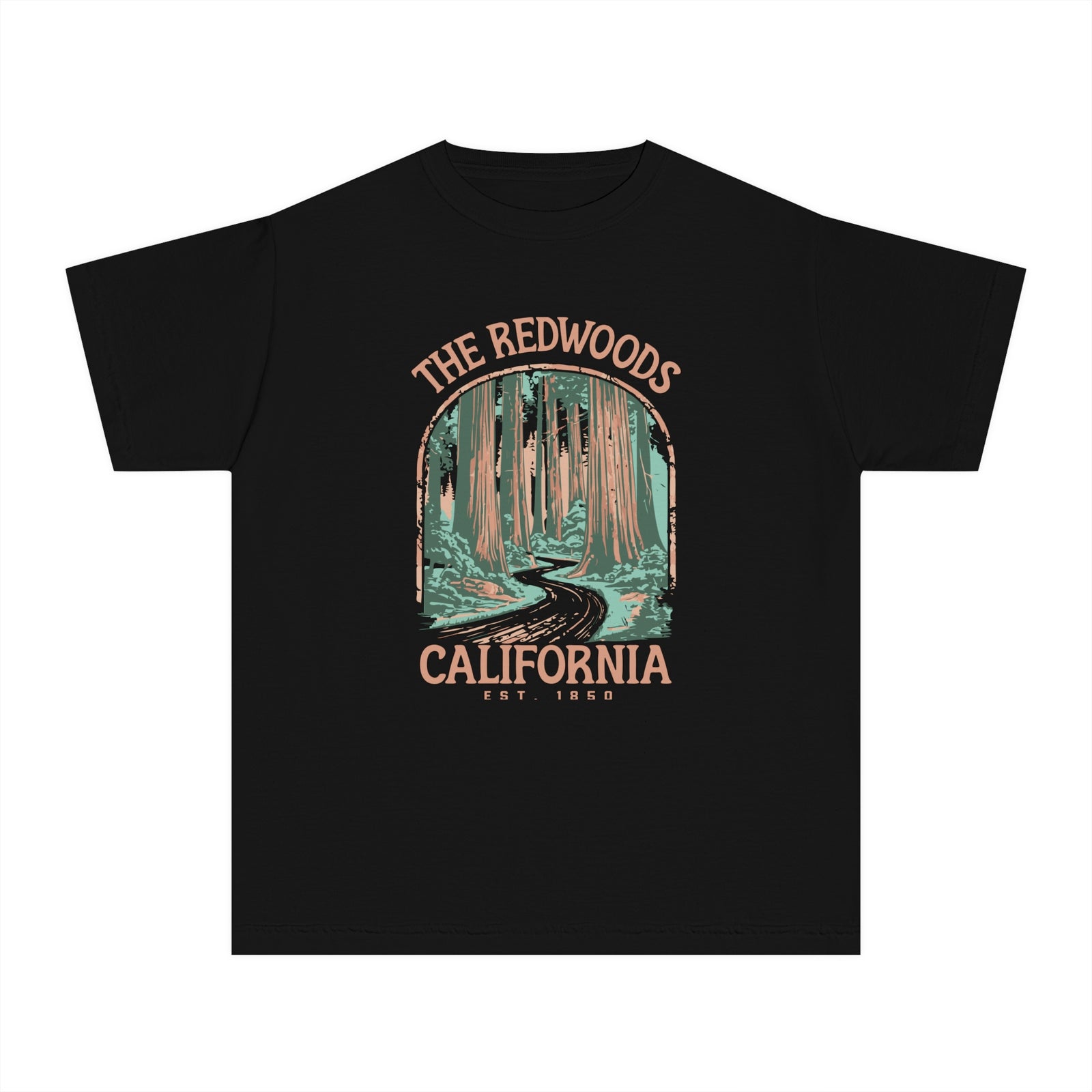 The Redwoods California Comfort Colors Youth Kids T-Shirt