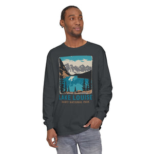 Lake Louise Banff National Park Alberta Comfort Colors Unisex Long Sleeve T-Shirt