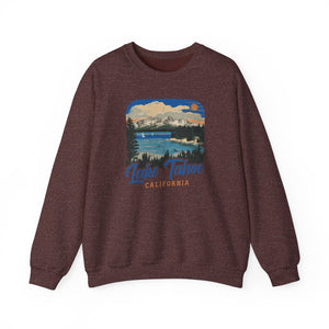Lake Tahoe California Nevada Gildan Unisex Crewneck Sweatshirt