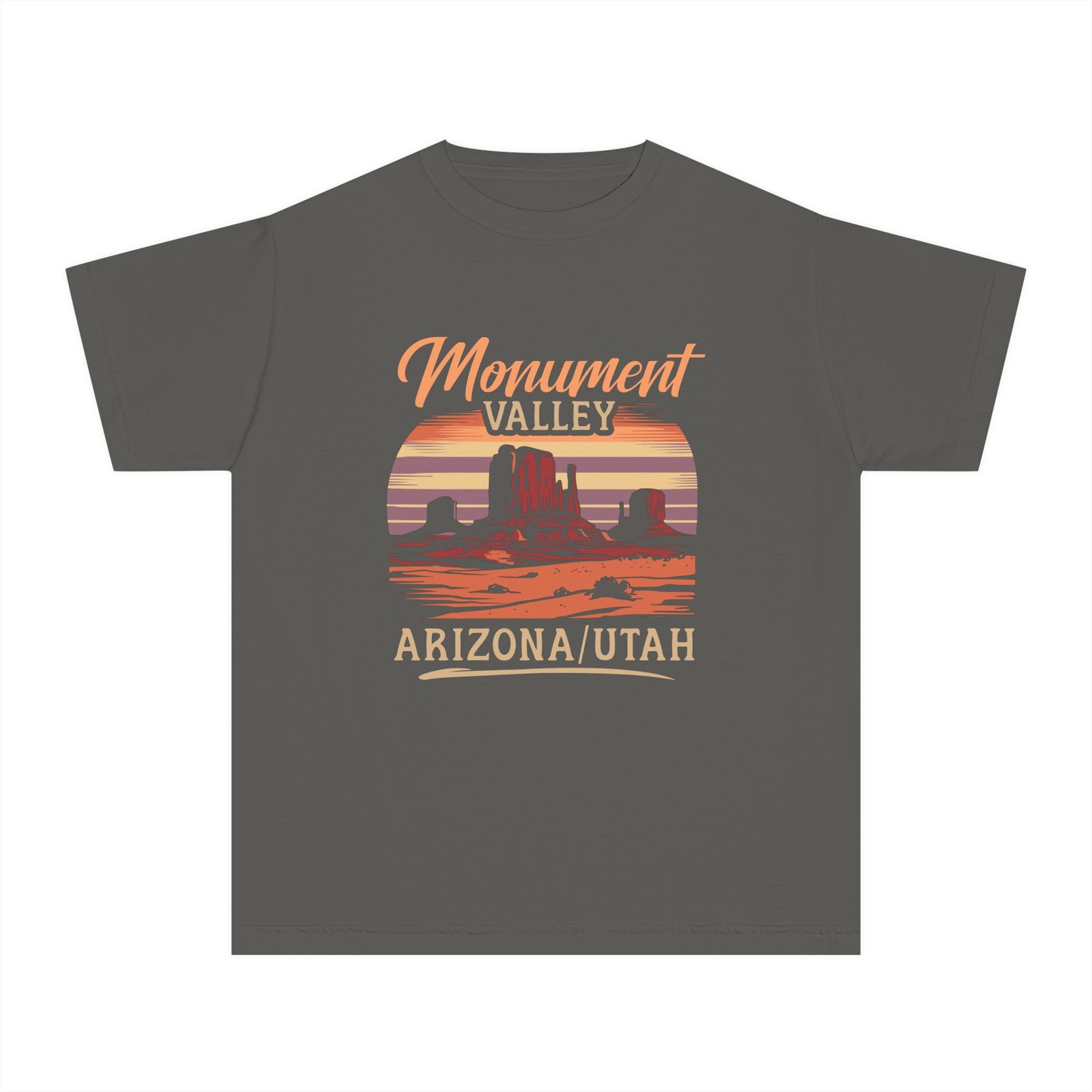 Monument Valley Arizona Utah Comfort Colors Youth Kids T-Shirt