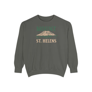 Mount St. Helens Washington Comfort Colors Unisex Sweatshirt