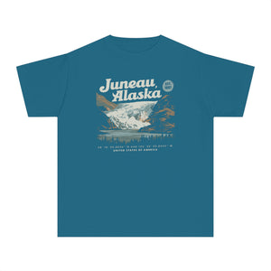 Juneau Alaska Comfort Colors Youth Kids T-Shirt