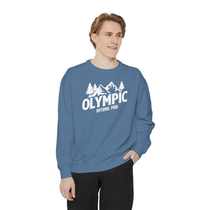 Olympic National Park Washington Comfort Colors Unisex Sweatshirt