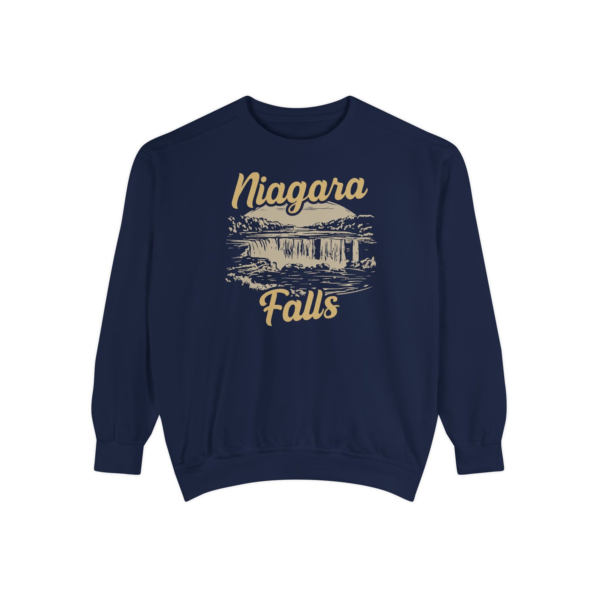 Niagara Falls New York Ontario Comfort Colors Unisex Sweatshirt