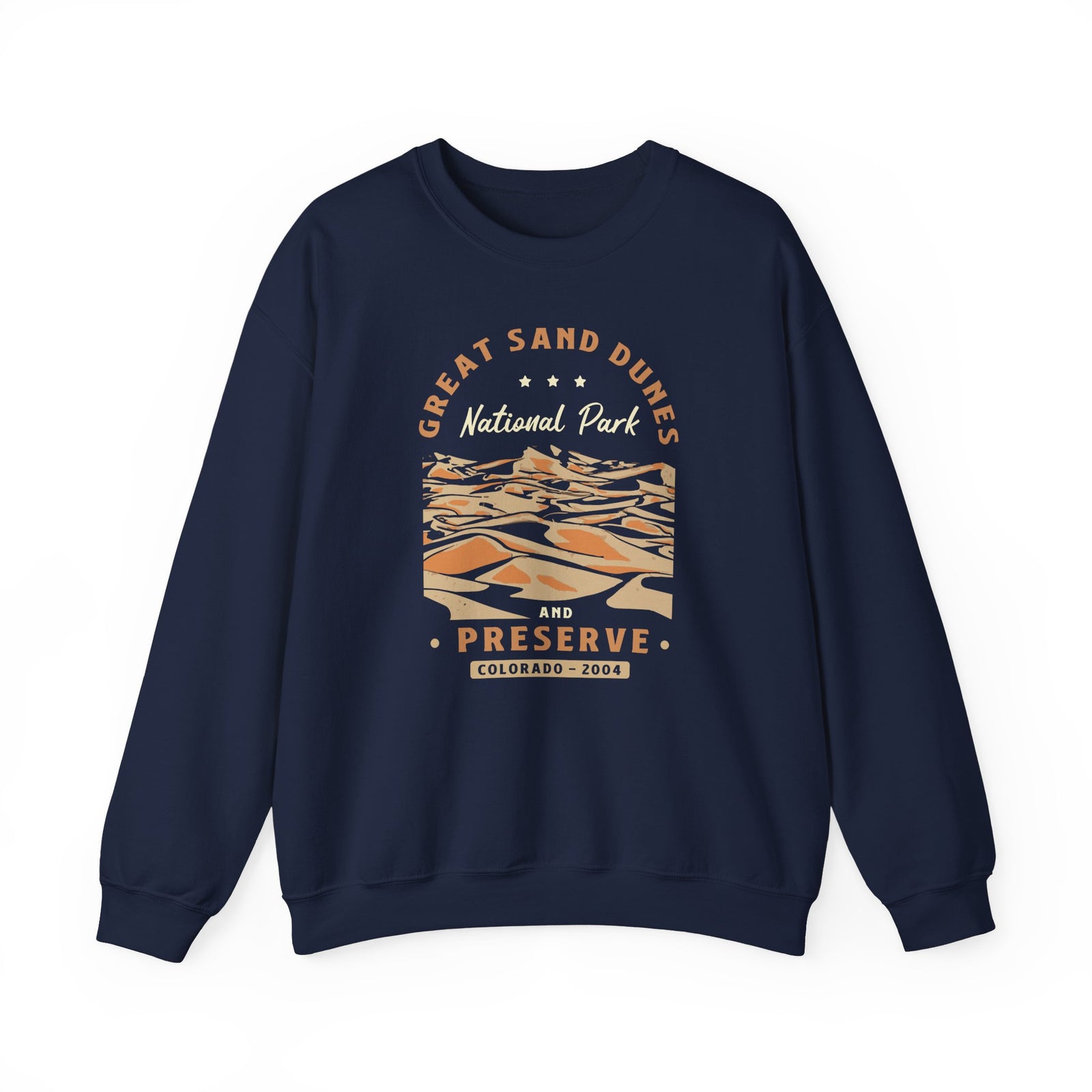 Great Sand Dunes National Park Colorado Gildan Unisex Crewneck Sweatshirt