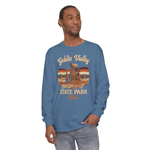 Goblin Valley State Park Utah Comfort Colors Unisex Long Sleeve T-Shirt