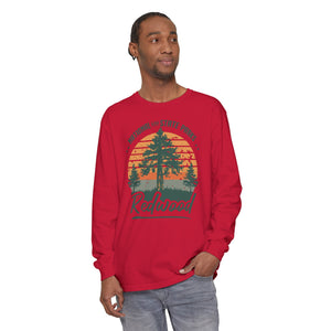 Redwood National Park California Comfort Colors Unisex Long Sleeve T-Shirt