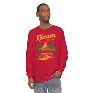 Kīlauea Hawaii Comfort Colors Unisex Long Sleeve T-Shirt