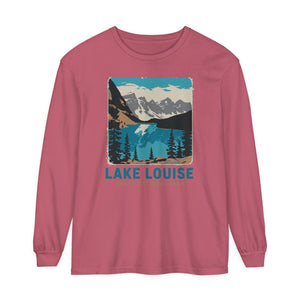 Lake Louise Banff National Park Alberta Comfort Colors Unisex Long Sleeve T-Shirt