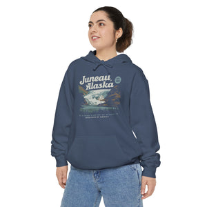 Juneau Alaska Comfort Colors Unisex Hoodie