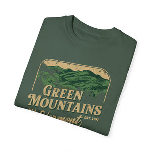 Green Mountains Vermont Comfort Colors Unisex T-Shirt