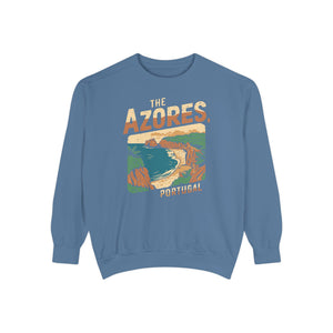 The Azores Portugal Comfort Colors Unisex Sweatshirt